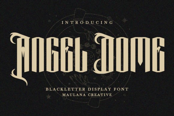 Angel Dome: A Bold Font for Powerful Visual Statements