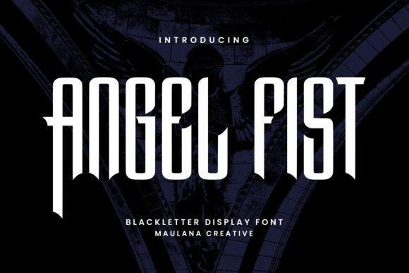 Angel Fist: A Bold and Vintage Font for Eye-Catching Design