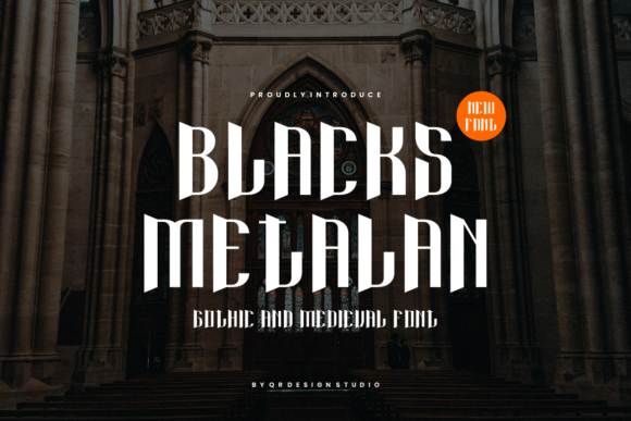 Blacks Metalan: A Bold and Assertive Blackletter Font for Modern Creativity