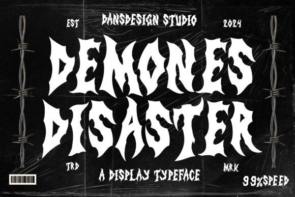 Demones Disaster: The Ultimate Guide to Choosing and Using This Bold Blackletter Font