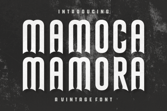 Mamoca Mamora: A Timeless Typeface for Modern Elegance