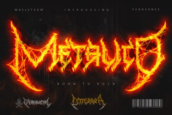 Metalico: Merging Metal Aesthetics with Gothic Blackletter in Design Workflows
