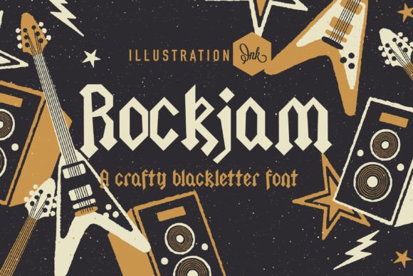 Rockjam: A Vintage Font with a Modern Creative Edge