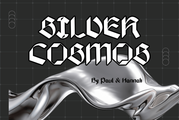 The Bold Statement: Why Silver Cosmos Is the Blackletter Choice for Modern Designers
