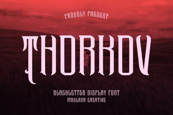 Thorkov: A Medieval-Inspired Font for Bold, Impactful Design